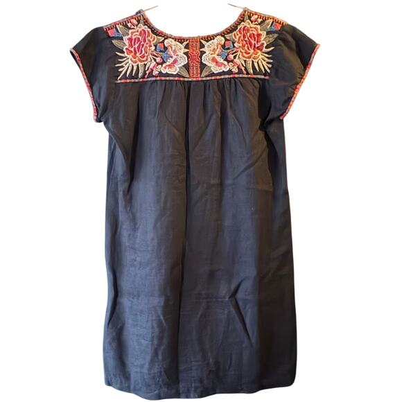 Johnny Was Burke Linen Tunic Dress Size XS - Picture 11 of 11